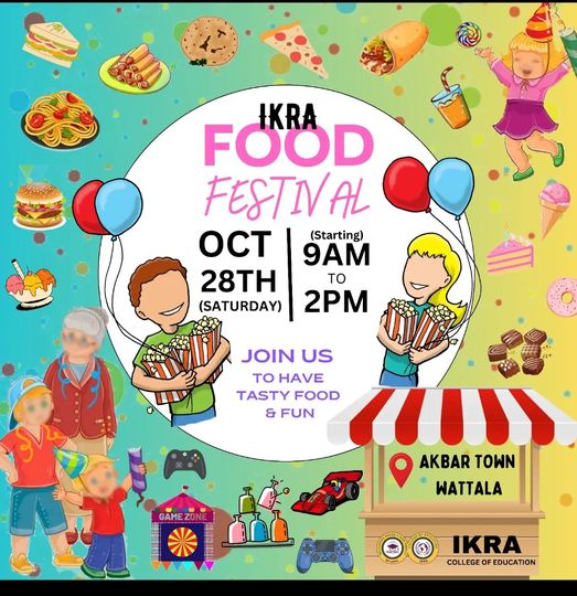 Food Festival 2023 at Ikra College of Education