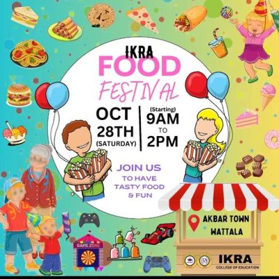 Food Festival 2023 at Ikra College of Education